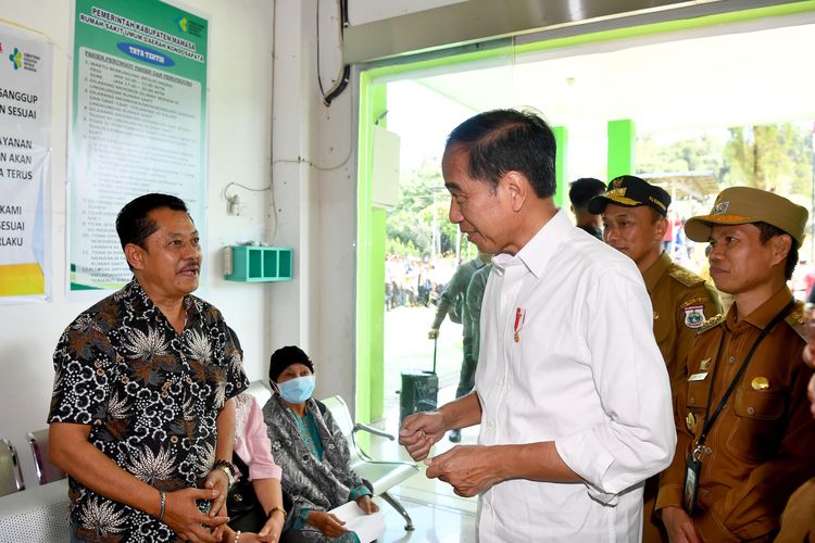 Presiden Joko Widodo Tinjau RSUD Kondosapata Mamasa Sulawesi Barat